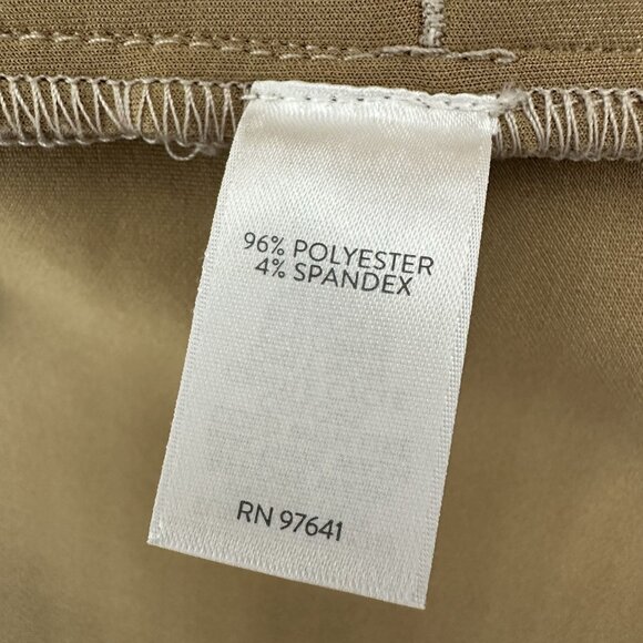 J Jill Button Up Shacket Jacket 3X Wearever Collection Faux Suede Tan - Picture 10 of 12